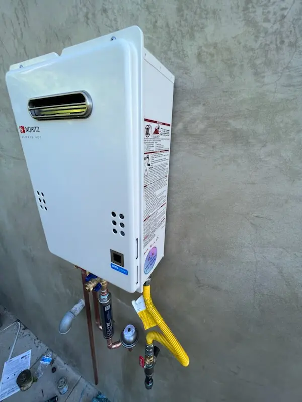 Tankless water heater installation for Fox Hills homes